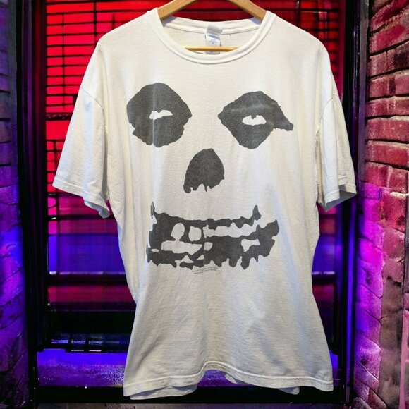 Misfits Crimson Ghost Skull 2002 Y2K Era T-shirt - Picture 1 of 5